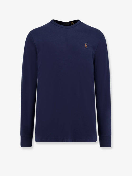 Polo Ralph Lauren Cotton t-shirt with Logo embroidery - Refined Navy