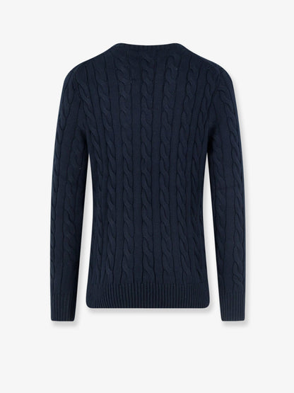 Polo Ralph Lauren Cotton sweater with cable knit - Hunternavywc