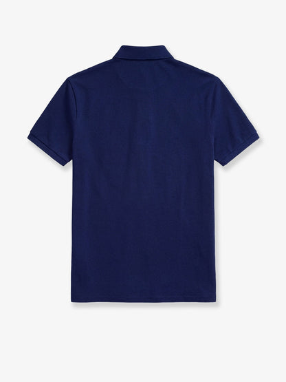 Polo Ralph Lauren Cotton polo shirt with embroidered logo - Newport Navy
