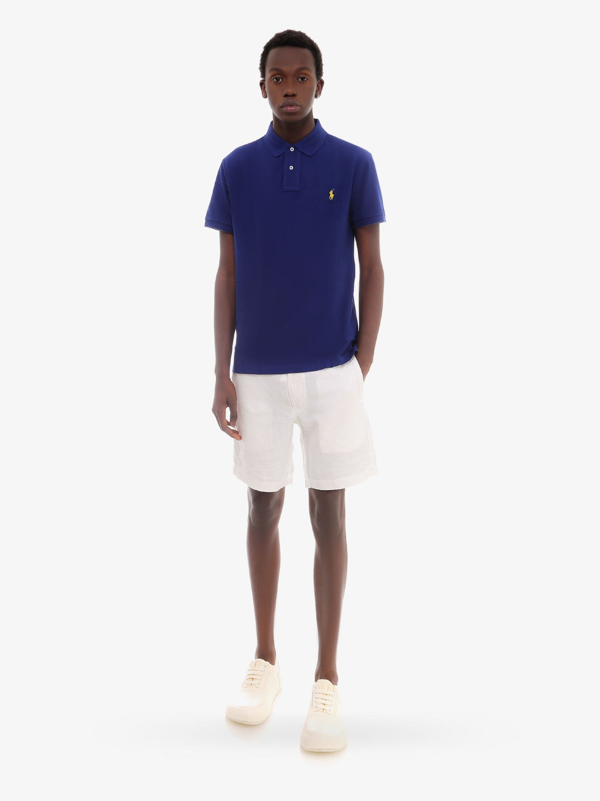 Polo Ralph Lauren Cotton polo shirt with logo embroidery - Fall Royal