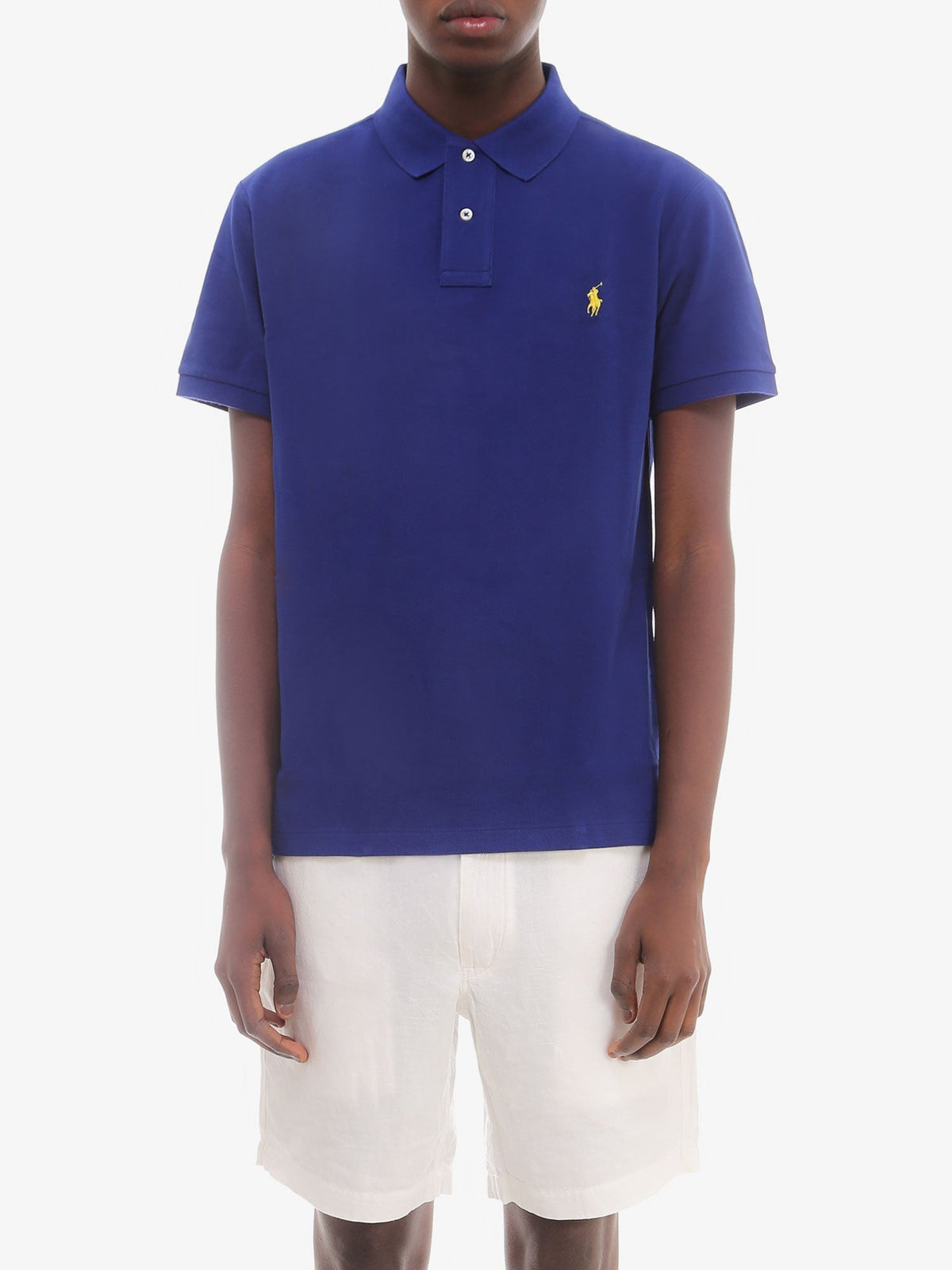 Polo Ralph Lauren Cotton polo shirt with logo embroidery - Fall Royal