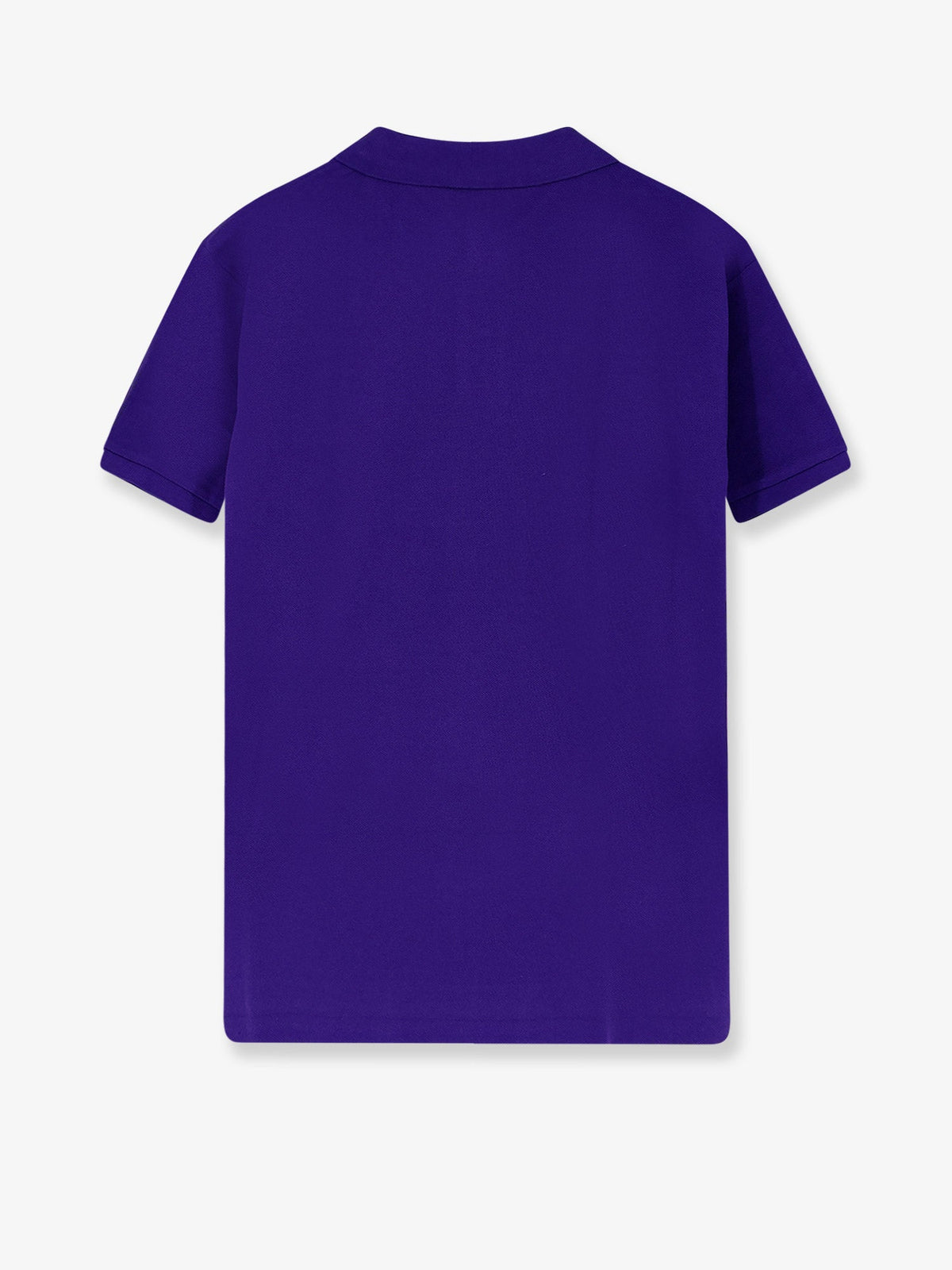 Polo Ralph Lauren Cotton polo shirt with frontal embroidered logo - Chalet Purple