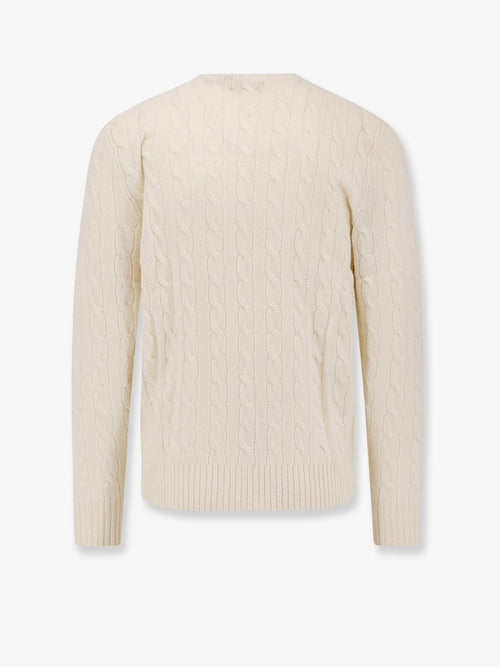 Polo Ralph Lauren Wool and cashmere cable knit sweater - Andovercream