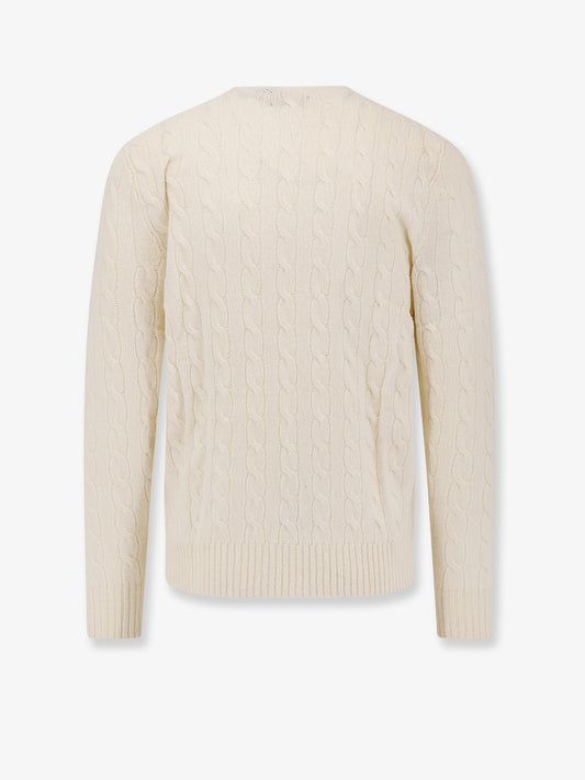 Polo Ralph Lauren Wool and cashmere cable knit sweater - Andovercream