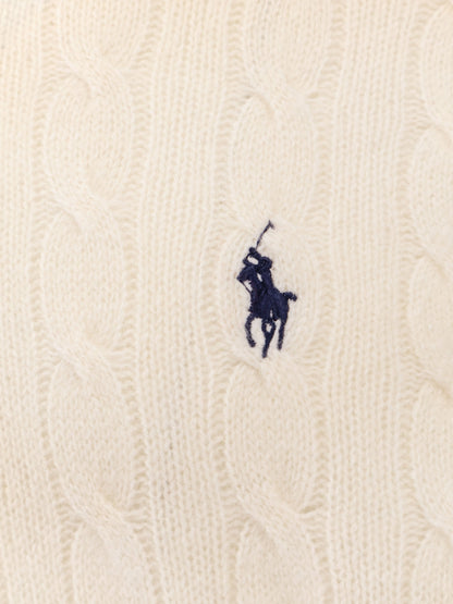 Polo Ralph Lauren Wool and cashmere cable knit sweater - Andovercream