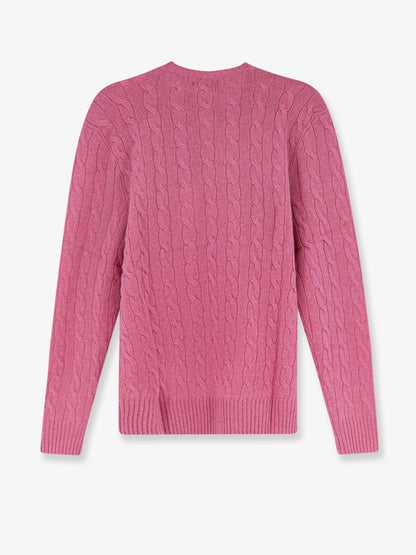 Polo Ralph Lauren Wool and cashmere cable knit sweater - Thulianpinkheather