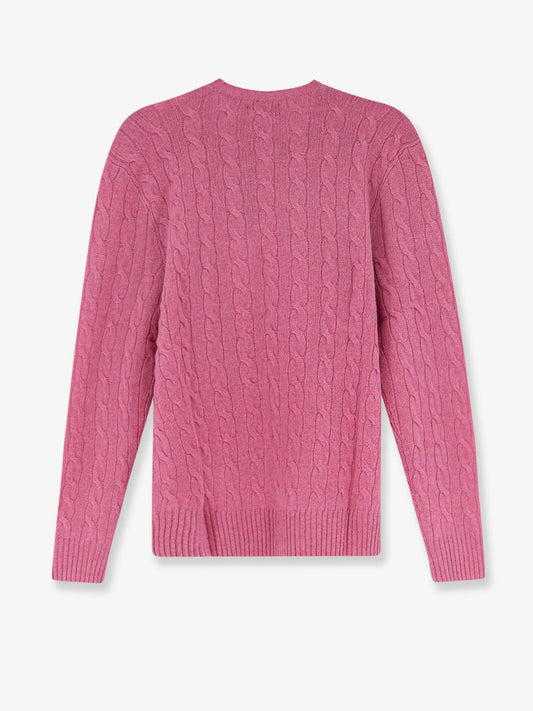 Polo Ralph Lauren Wool and cashmere cable knit sweater - Thulianpinkheather