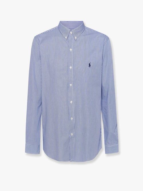 Polo Ralph Lauren Striped stretch cotton shirt - Blue White Hairline Strip