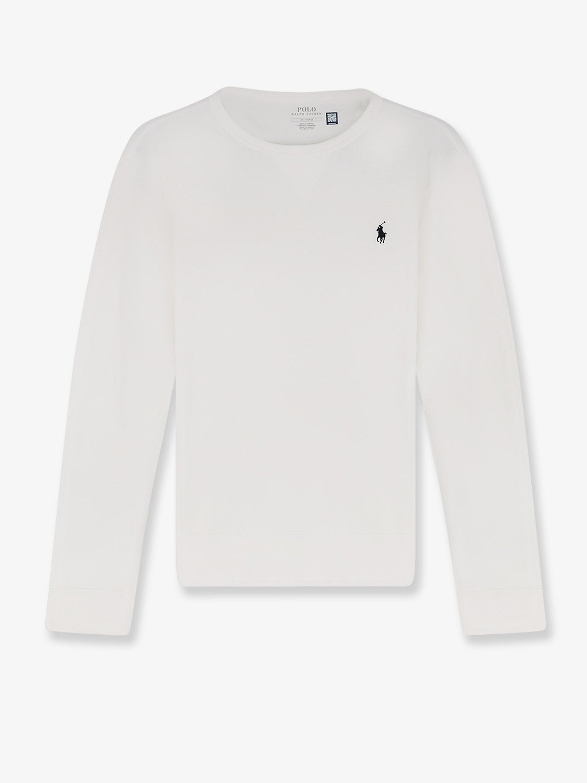 Polo Ralph Lauren Cotton blend sweatshirt with iconic embroidery - White