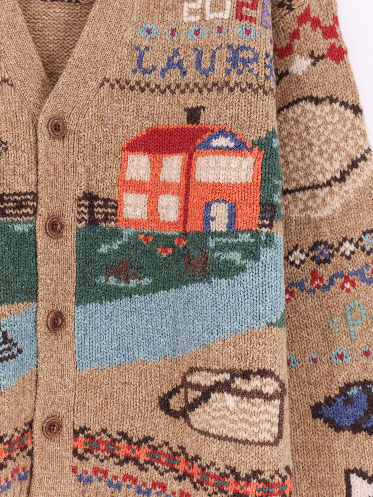 Polo Ralph Lauren Wool cardigan - Tanmulti