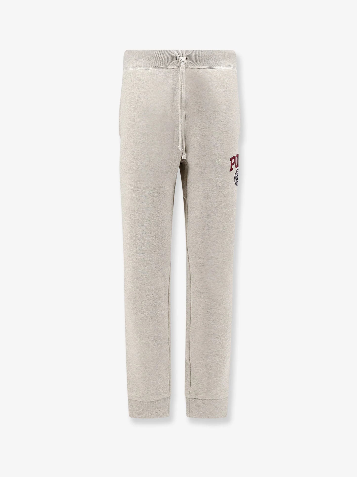 POLO RALPH LAUREN - Cotton blend jogging trousers with side logo print