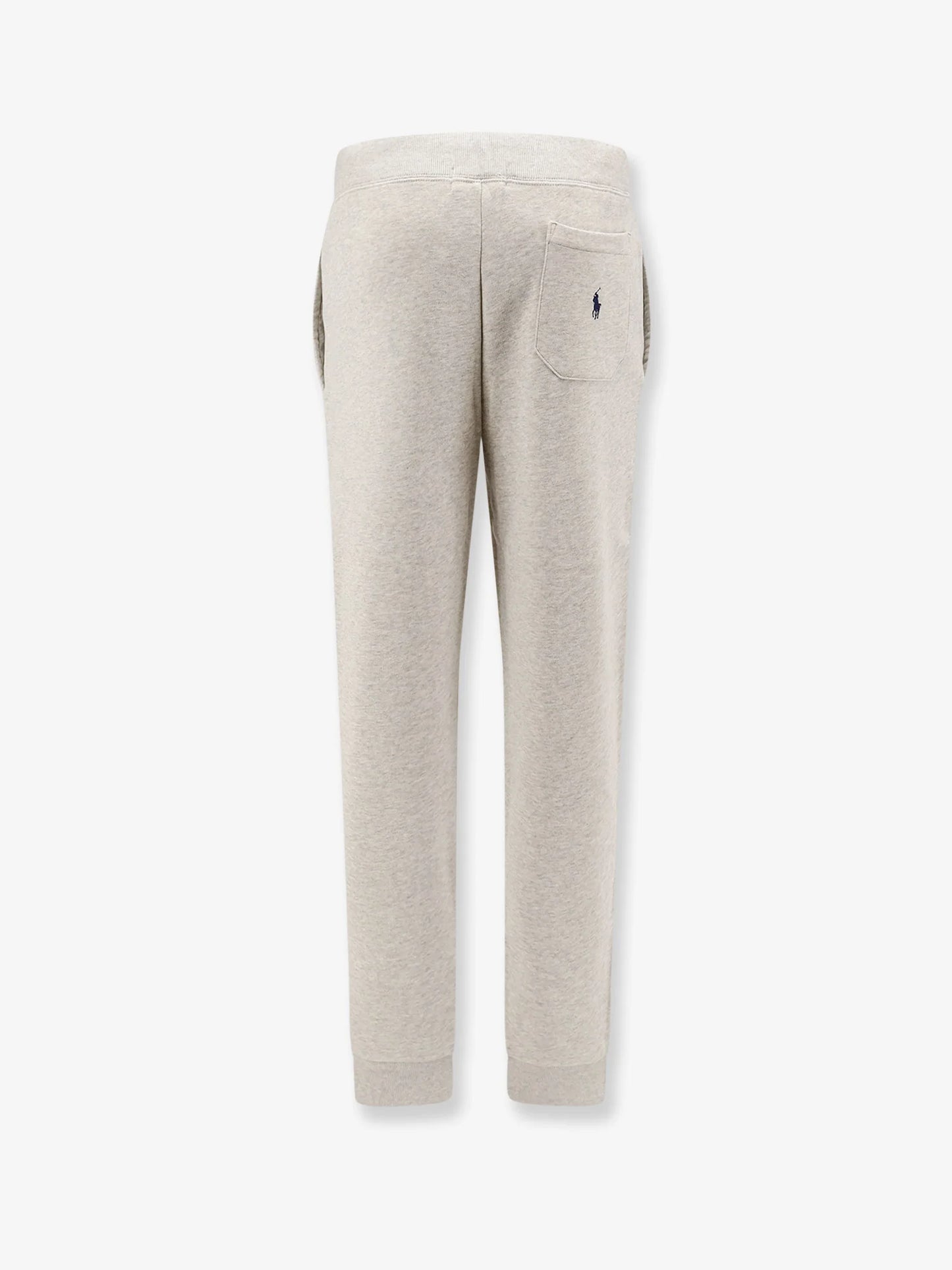 POLO RALPH LAUREN - Cotton blend jogging trousers with side logo print