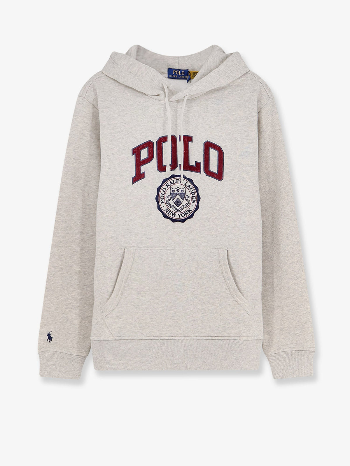 Polo Ralph Lauren Hooded cotton blend sweatshirt - Ltsportheather