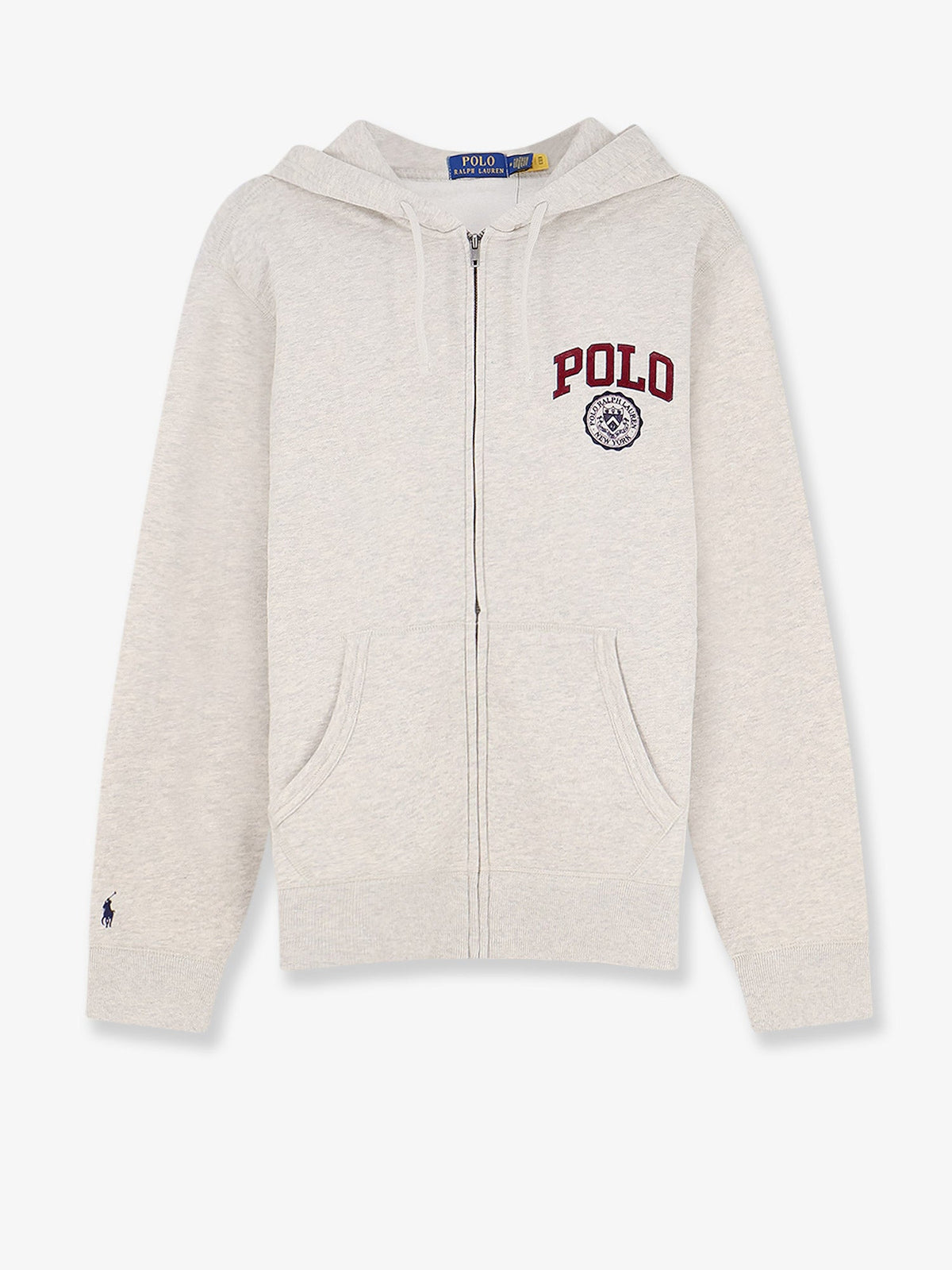 Polo Ralph Lauren Cotton blend sweatshirt with hood - Ltsportheather