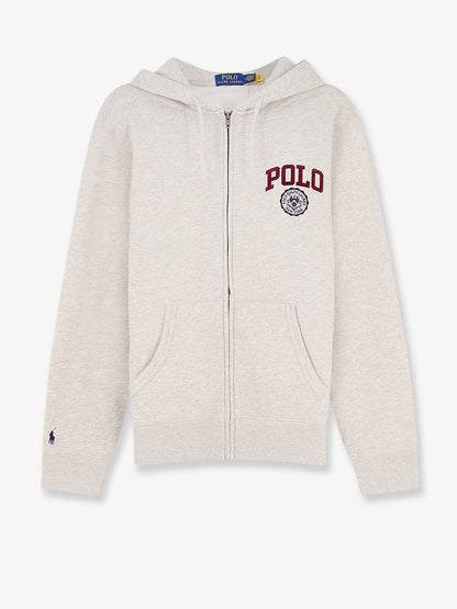 Polo Ralph Lauren Cotton blend sweatshirt with hood - Ltsportheather