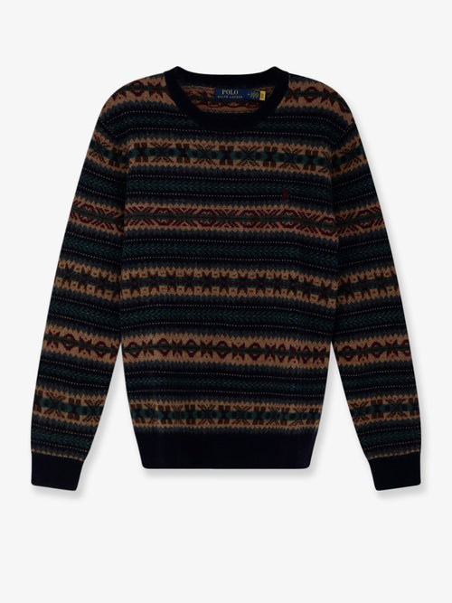 Polo Ralph Lauren Responsible wool crew-neck sweater - Navycombo