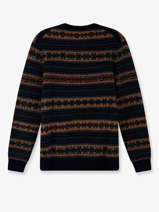 Polo Ralph Lauren Responsible wool crew-neck sweater - Navycombo