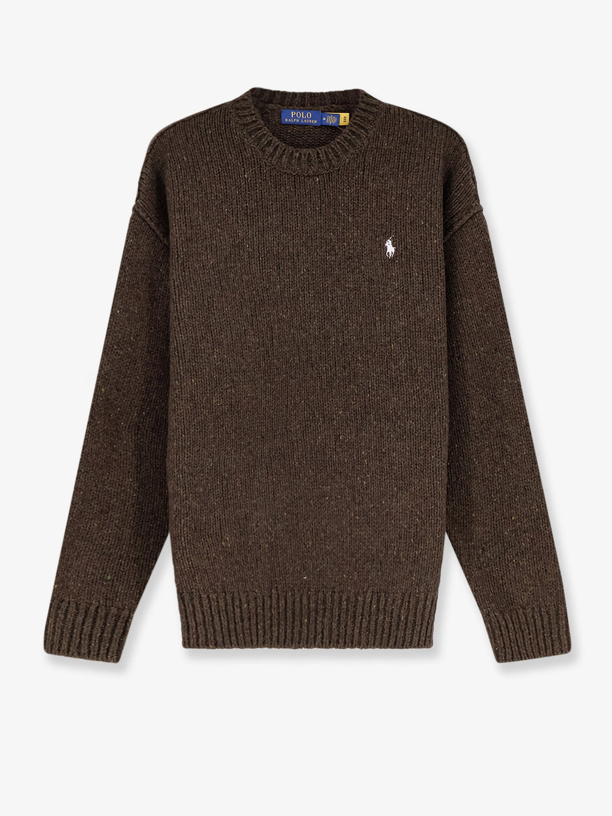 Polo Ralph Lauren Melange wool blend sweater - Olivebrownmarl