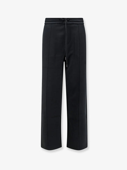 POLO RALPH LAUREN - Cotton blend trousers with embroidered logo