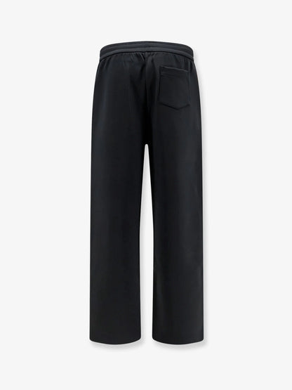 POLO RALPH LAUREN - Cotton blend trousers with embroidered logo