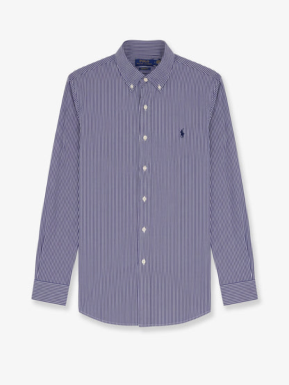 Polo Ralph Lauren Custom Fit cotton shirt - Newclassicnavywhite