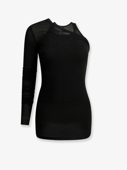 Rick Owens Banana Cotton Tank Top - Black