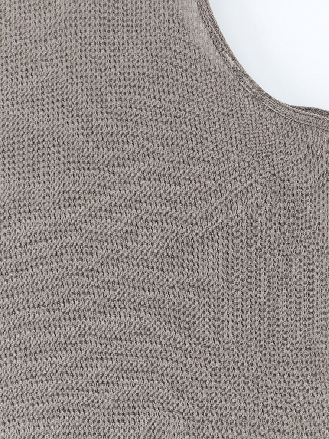 Rick Owens Tower cotton and silk blend tank top - Dust