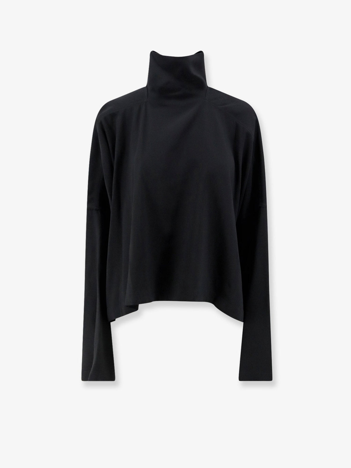 Rick Owens Jumbo Tabard alpaca and wool blend top - Black