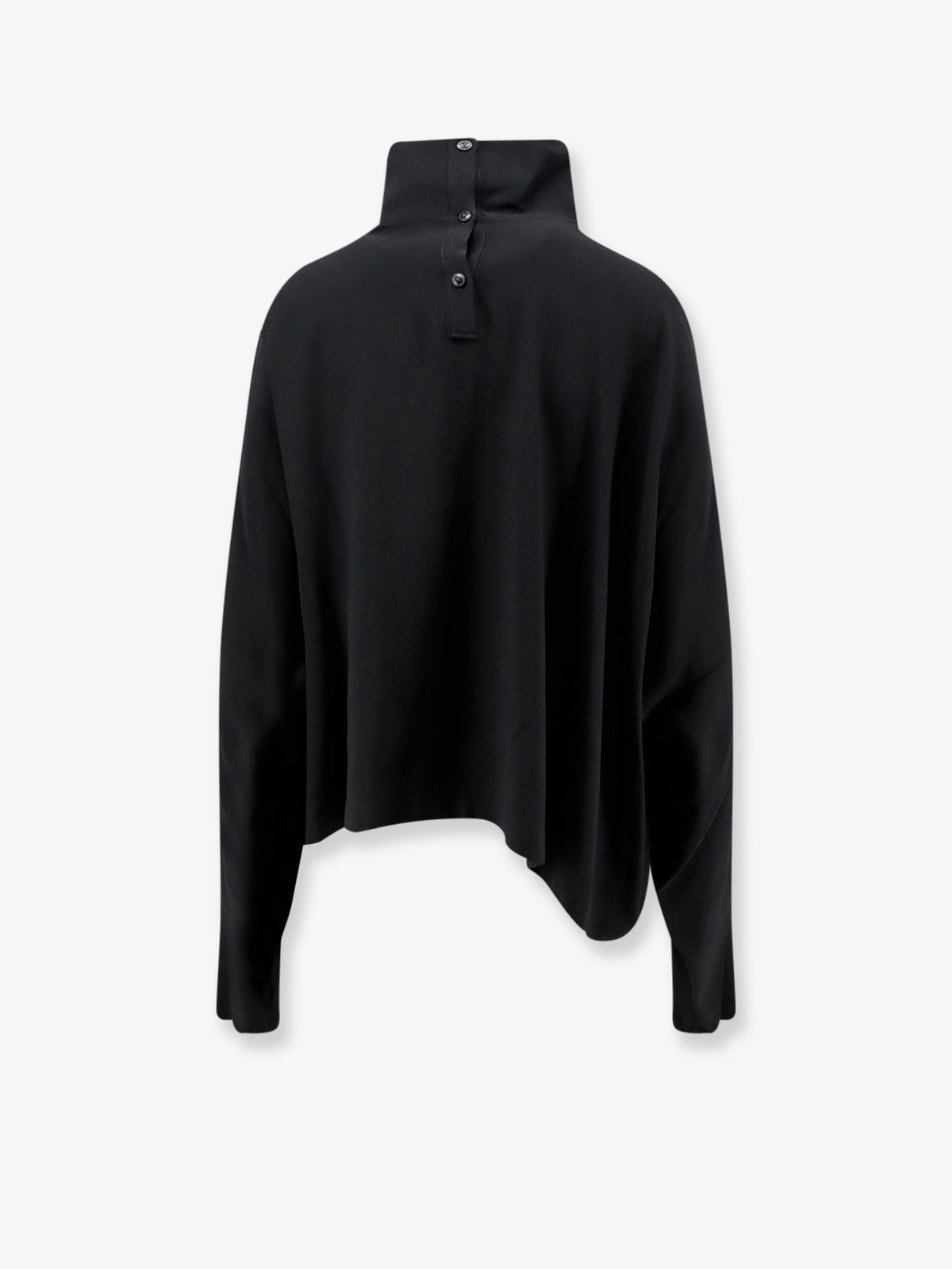 Rick Owens Jumbo Tabard alpaca and wool blend top - Black