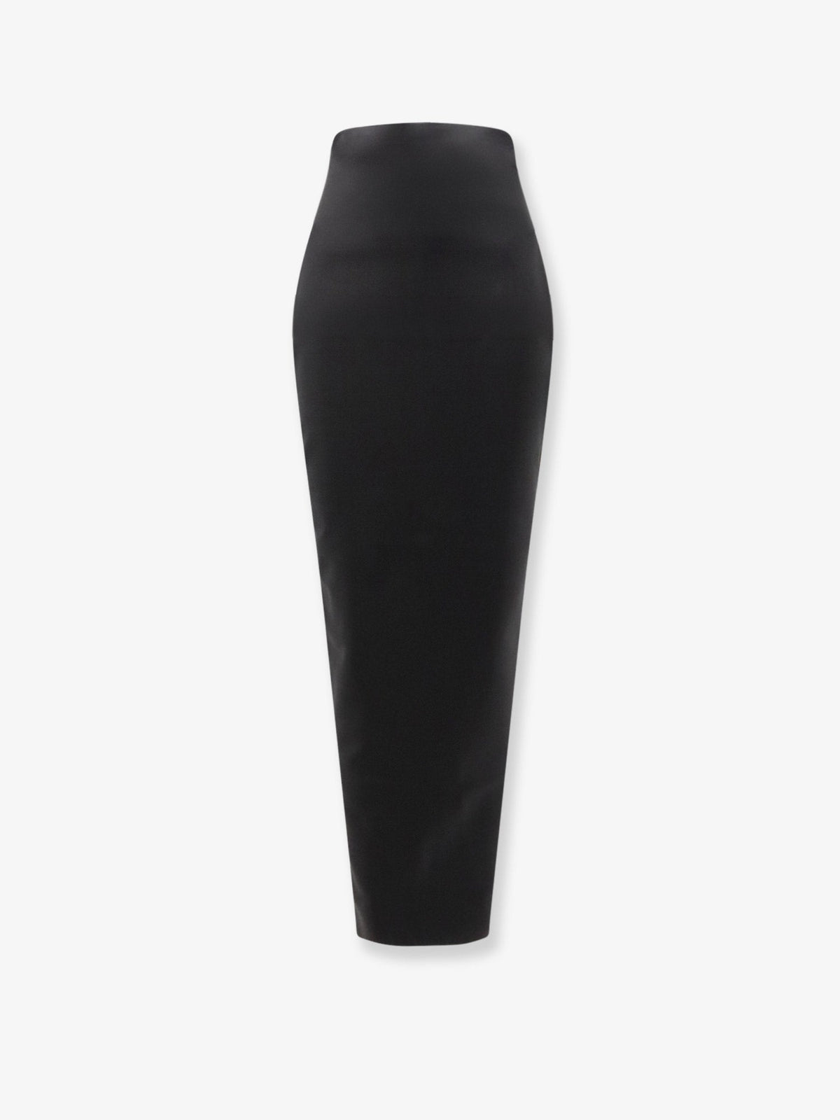 Rick Owens Dirt Pillar Long Stretch Wool Blend skirt - Black