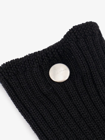 Rick Owens Wool gloves - Black