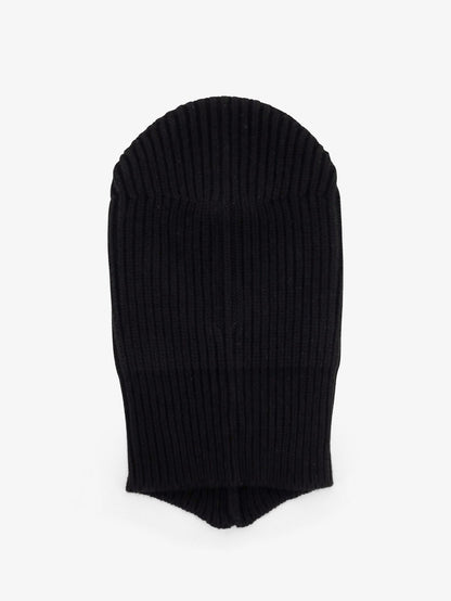 Rick Owens Porteville cashmere and wool blend balaclava - Black