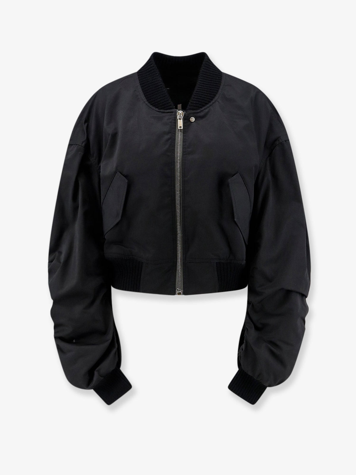 Rick Owens Secchia nylon and cotton blend crop jacket - Black