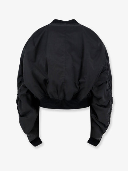 Rick Owens Secchia nylon and cotton blend crop jacket - Black