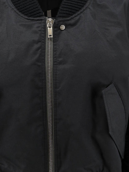Rick Owens Secchia nylon and cotton blend crop jacket - Black