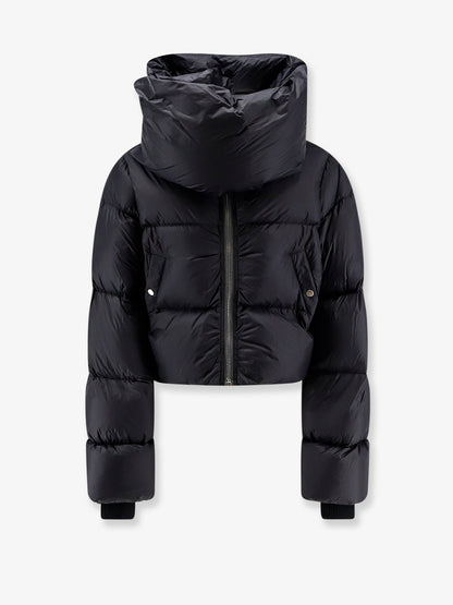 Rick Owens Crop-fit nylon down jacket - Black
