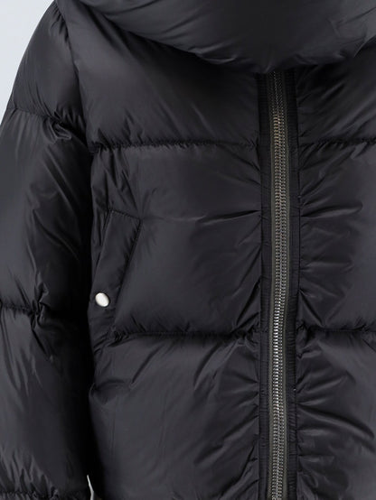 Rick Owens Crop-fit nylon down jacket - Black