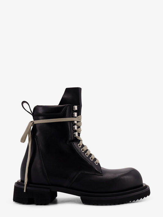 Rick Owens Leather boots - Black