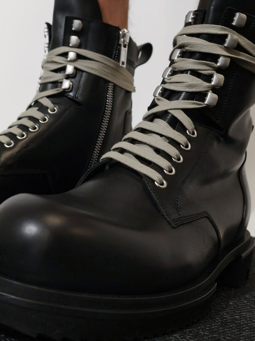 Rick Owens Leather boots - Black