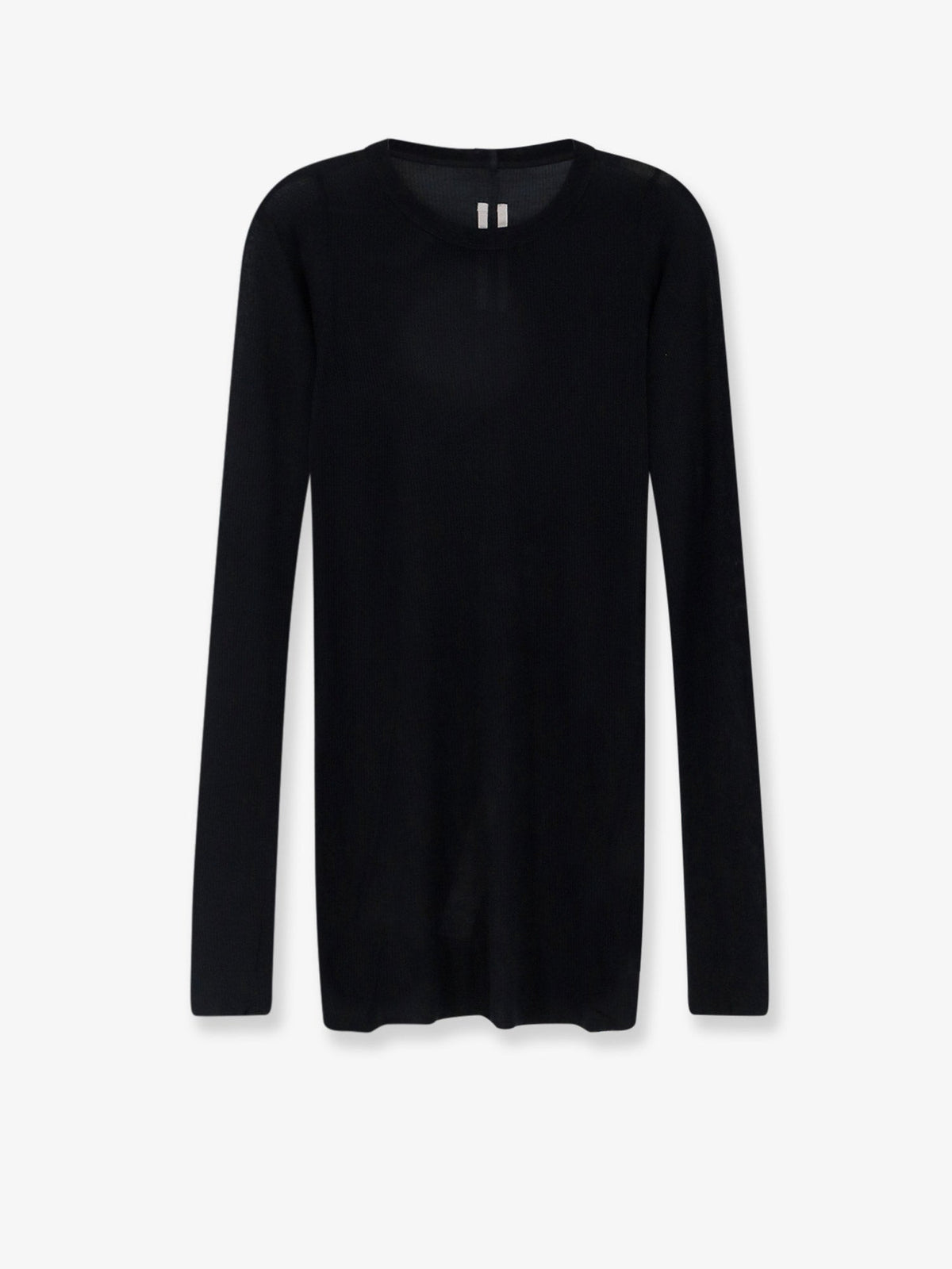 Rick Owens Viscose and silk blend T-shirt - Black