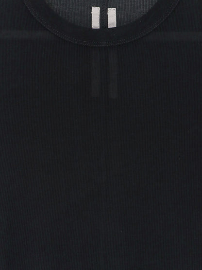 Rick Owens Viscose and silk blend T-shirt - Black