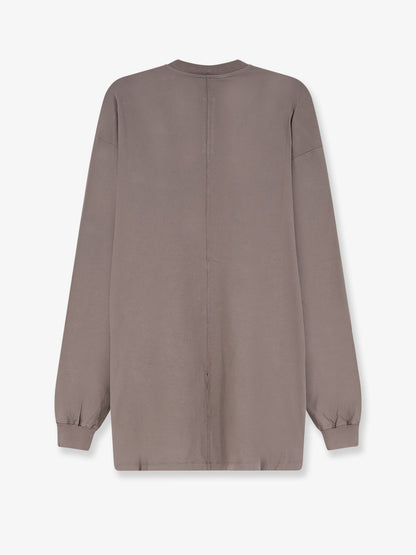 Rick Owens Cotton T-shirt - Dust