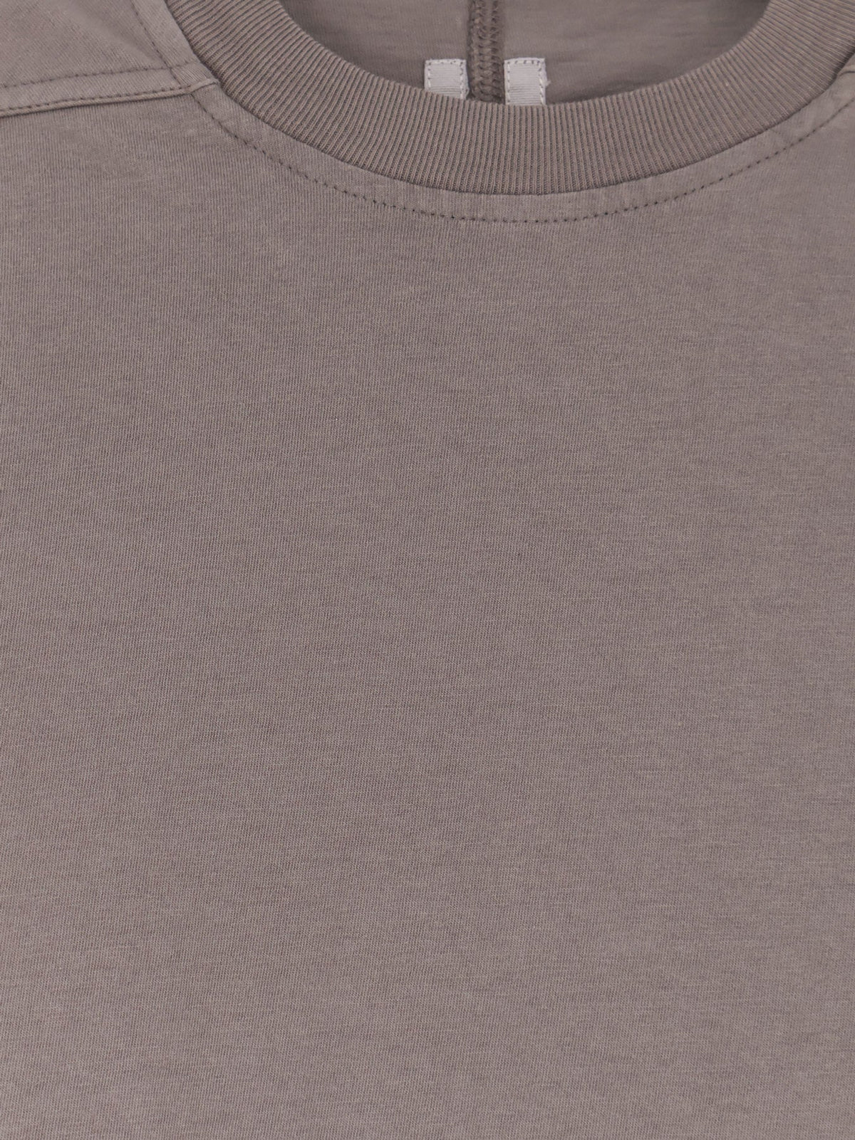Rick Owens Cotton T-shirt - Dust