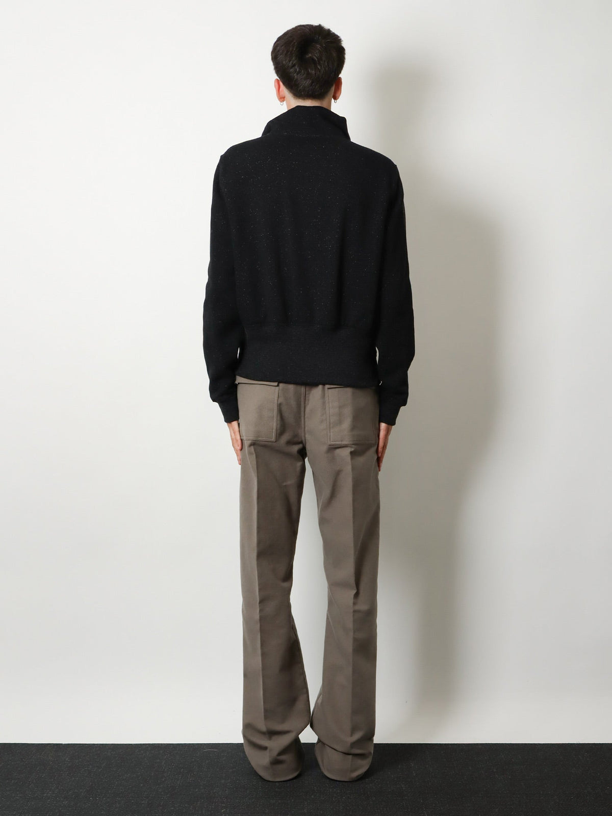 Rick Owens Bauhaus Jogger cotton sweatshirt - Black