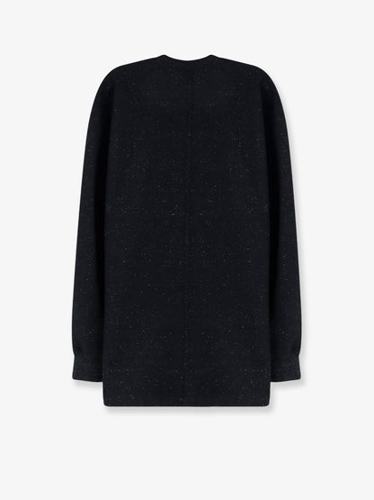 Rick Owens Wool and cotton blend sweater - Black