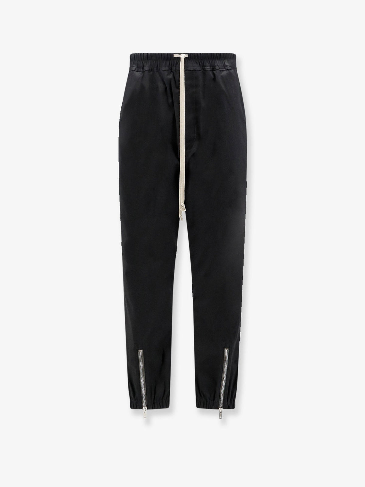 Rick Owens Tecuatl Track Cotton Blend Pants - Black