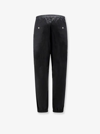 Rick Owens Tecuatl Track Cotton Blend Pants - Black