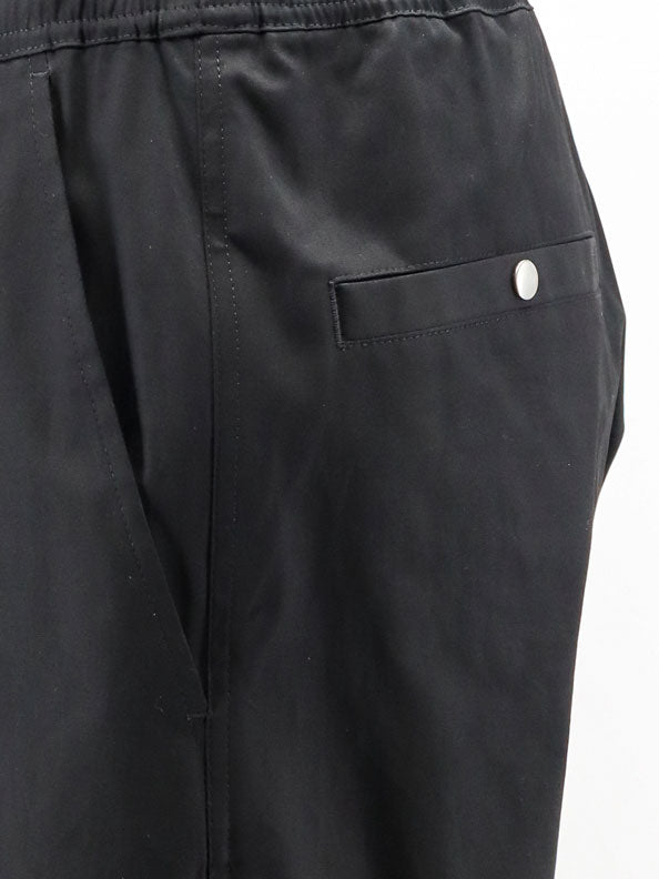 Rick Owens Tecuatl Track Cotton Blend Pants - Black