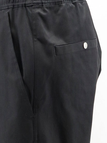 Rick Owens Tecuatl Track Cotton Blend Pants - Black