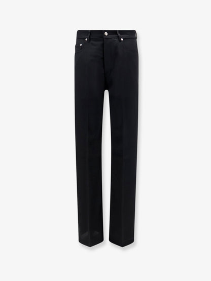 Rick Owens Geth Jeans wool trousers - Black